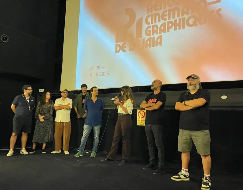 فرق على المنصة في لقاءات بجاية السينمائية